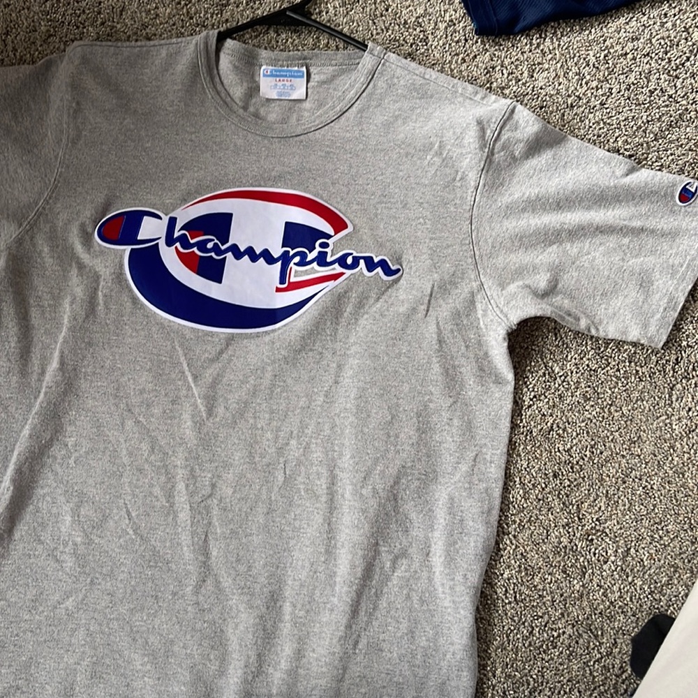 Champion big logo t-shirt
